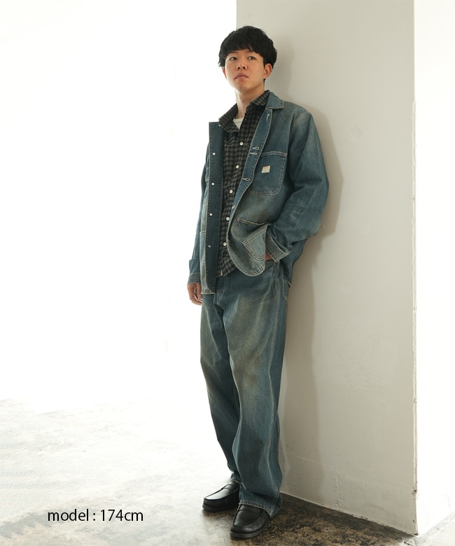 BIG MAC(ビッグマック) DENIM PAINTER PANTS デニムペインターパンツ