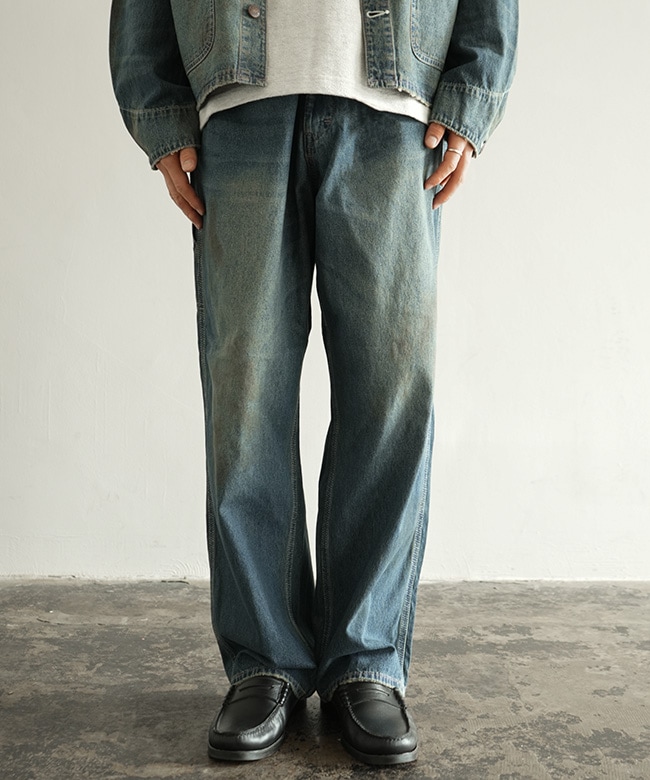 BIG MAC(ビッグマック) DENIM PAINTER PANTS デニムペインターパンツ