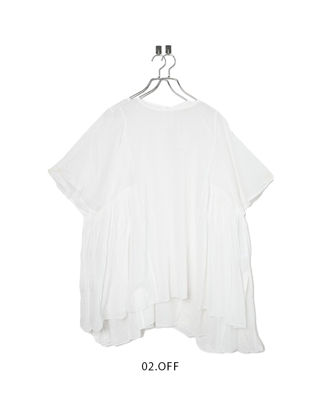 SALE 50%OFF】[TB24222]tumugu(ツムグ) カディコットン チュニック