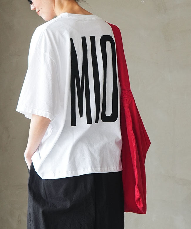 ichi ピグメントダイTシャツ AMORE/MIO! 241253]ICHI(イチ) ピグメントダイTシャツ AMORE/MIO! トップス