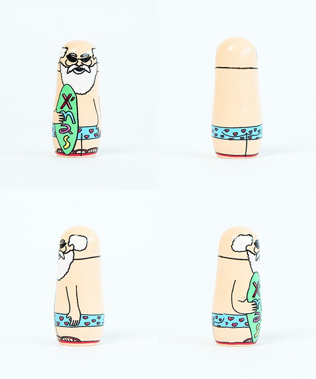 3415WME]DETAIL×MIDORI KOMATSU ワールド メリー クリスマス サンタ