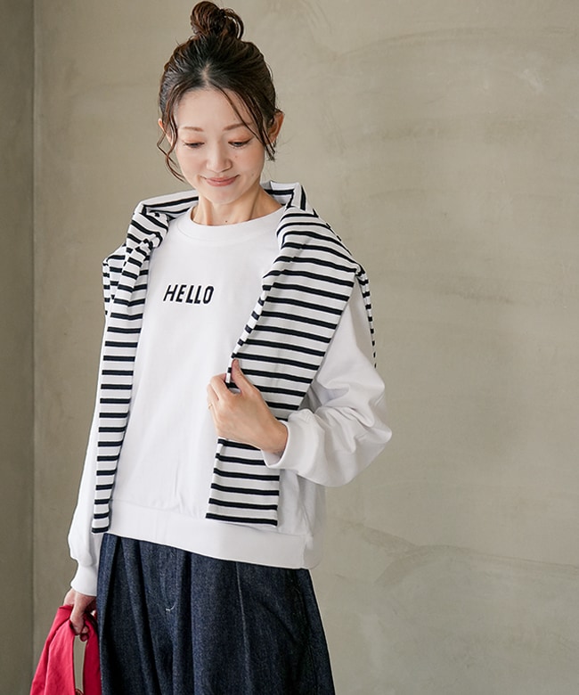 ◇[SMA-PEN-HELLO]SOLAMONAT(ソラモナ) ペンネ天竺 ベーシックプリント