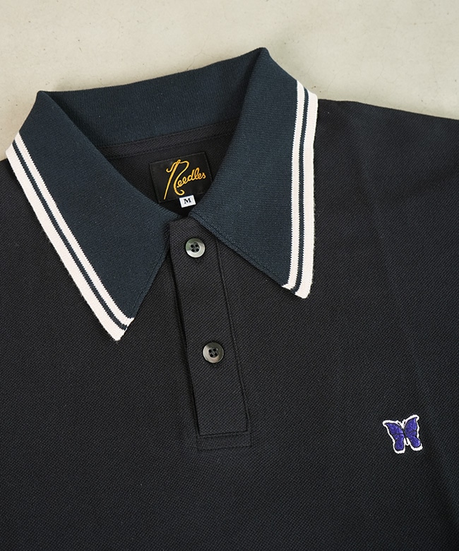 NEEDLES(ニードルズ)Regular Collar Polo - Cotton Pique レギュラー