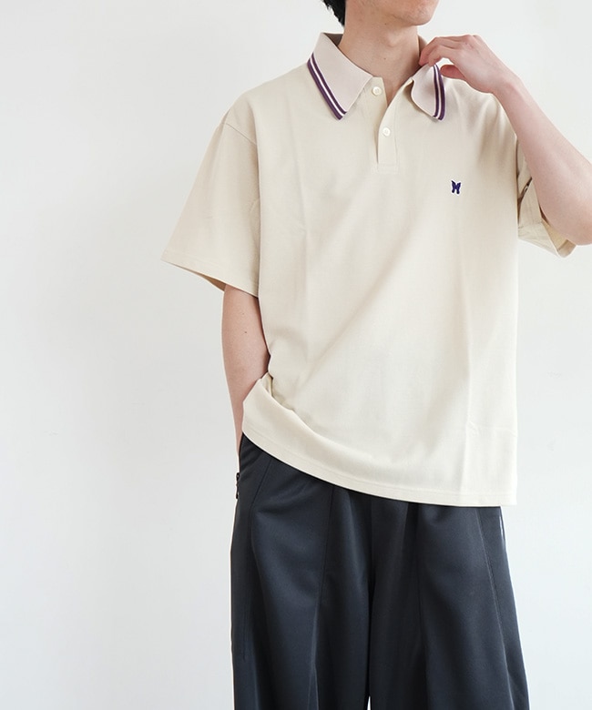 NEEDLES(ニードルズ)Regular Collar Polo - Cotton Pique レギュラー