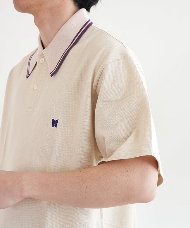 NEEDLES(ニードルズ)Regular Collar Polo - Cotton Pique レギュラー