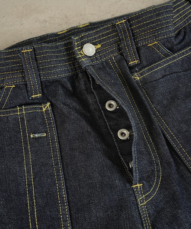 SASSAFRAS(ササフラス) FALL LEAF PANTS 13.5oz Denim フォールリーフ