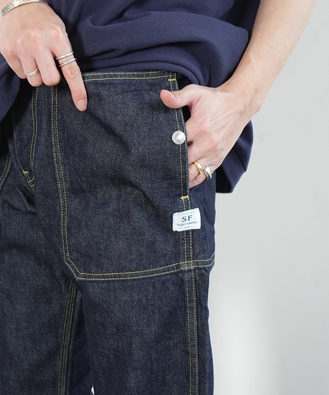 SASSAFRAS(ササフラス) FALL LEAF PANTS 13.5oz Denim フォールリーフ