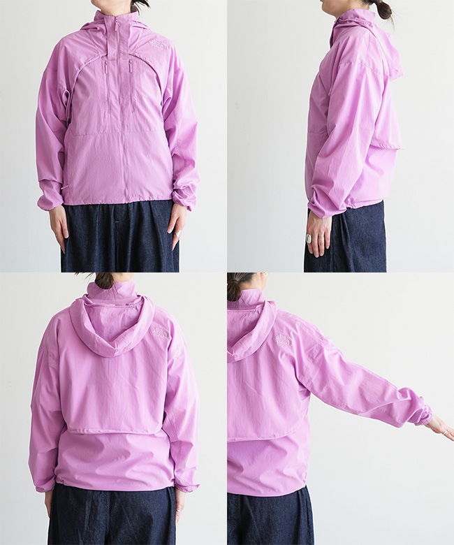 ナイロン ピンク ジャンパー ◇【収納袋付き】THE NORTH FACE(ザ・ノース・フェイス) スワッシュ