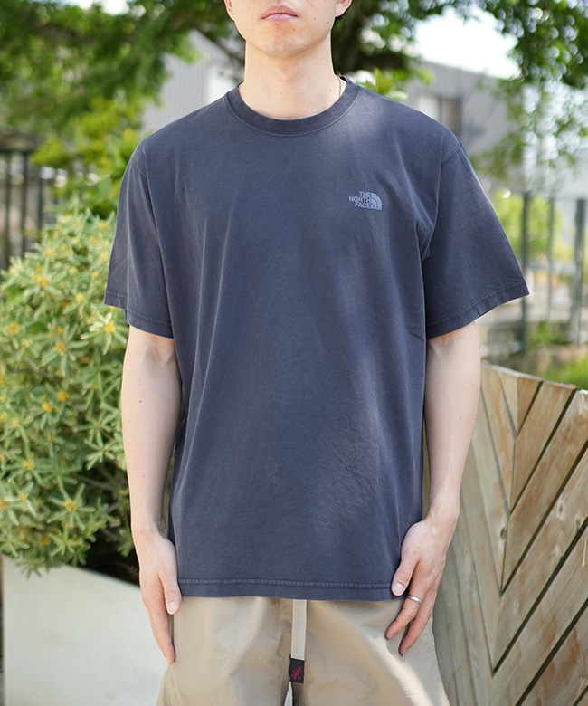 .グレー Tシャツ ショートスリーブ .新品 SALE 20%OFF】◇THE NORTH FACE(ザ・ノース・フェイス) S/S Dogsled