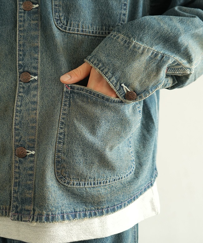 BIG MAC(ビッグマック) DENIM ENGINEER JACKET デニムエンジニア