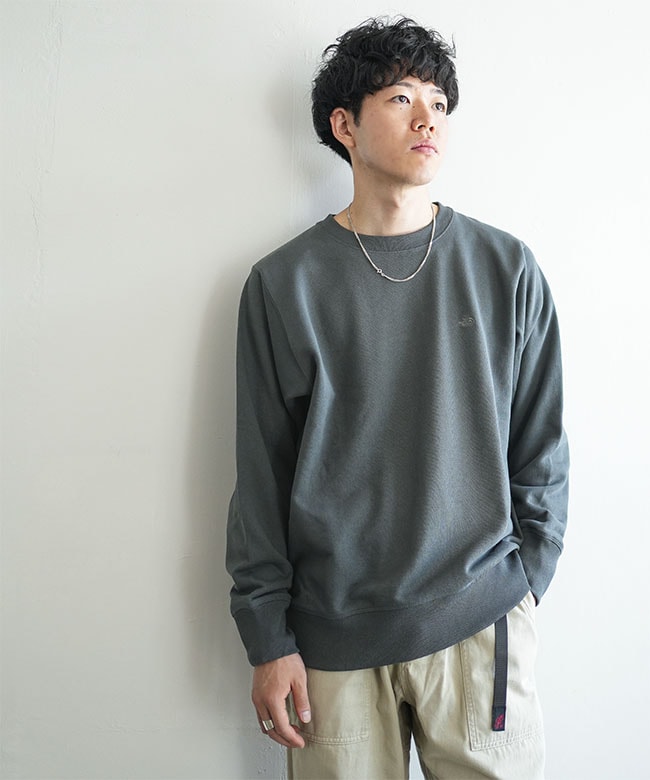 正規 新品✨ノースフェイス ヴィンテージ加工スウェット グレー Ｓ 海外限定 THE NORTH FACE（ザノースフェイス）の「国内未発売 THE NORTH