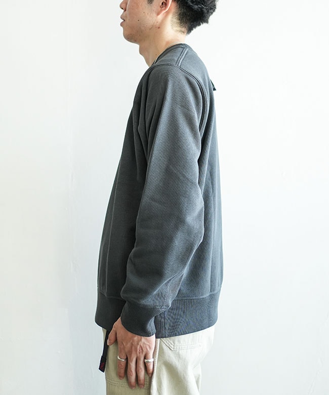 NORTH FACEノースフェイスパープルレーベル 刺繍ロゴ スウェットレーナー THE NORTH FACE PURPLE LABEL ザ ノースフェイスパープル