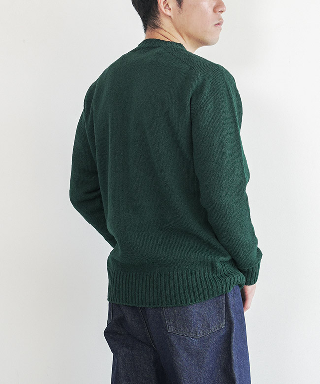 SCYE BASICS ブラック クルーネックセーター 40 SALE 50%OFF】[5124-13600]Scye/SCYE BASICS(サイ/サイ