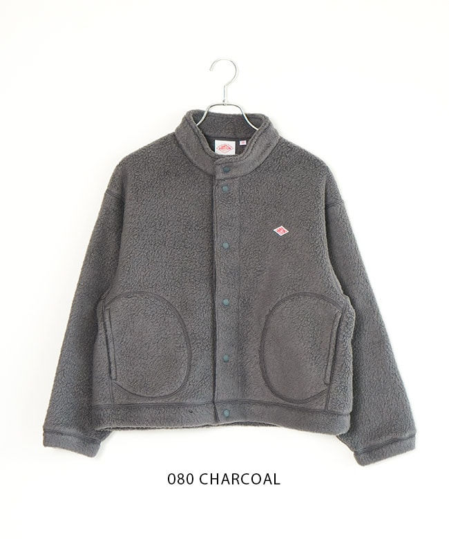 DANTON フリースジャケット サイズ44 ブラウン DANTON フリース