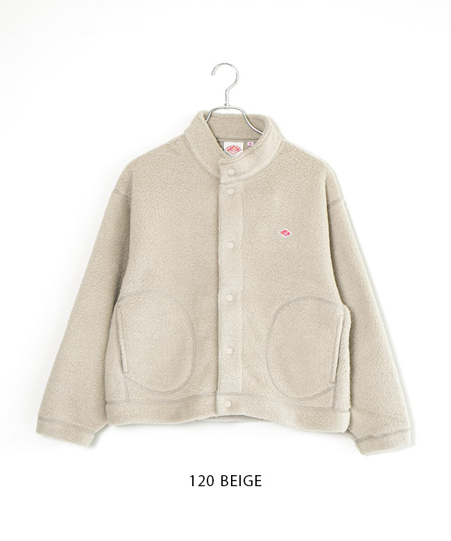 ◇[DT-A0699WNN]DANTON(ダントン) スタンドカラージャケット フリース