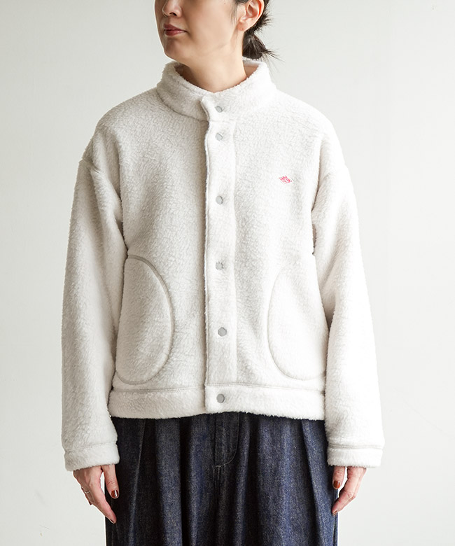 ◇[DT-A0699WNN]DANTON(ダントン) スタンドカラージャケット フリース