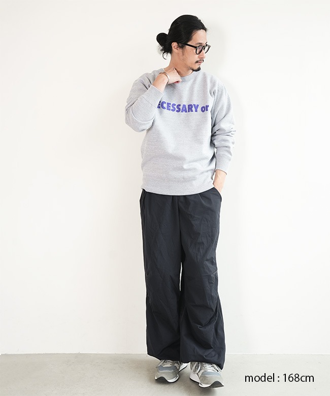 NOUNLESS スウェット NOUNLESS - NL JOHN HOLMSTROM BIG SWEAT / コラボ ビッグスウェット