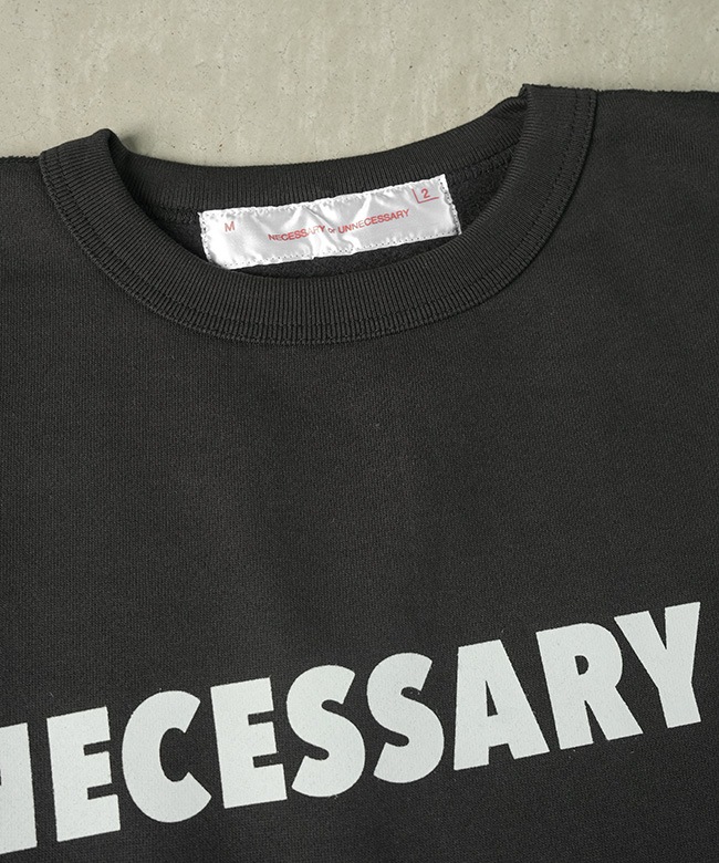 90012233]NECESSARY or UNNECESSARY/N.O.UN(ネセサリーオアアン