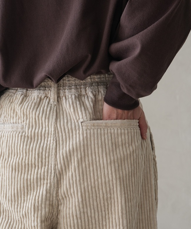 SALE 30%OFF】[A12425]HARVESTY(ハーベスティ) BIG CORDUROY CIRCUS