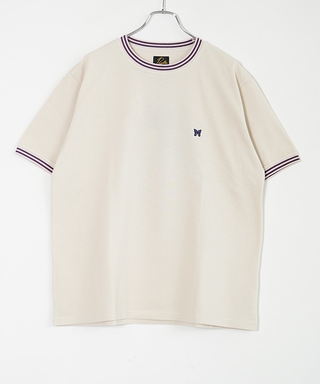 ◎NEEDLES(ニードルズ)Ringer Tee - Cotton Pique リンガーTシャツ