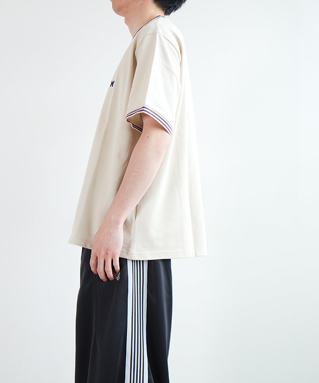 NEEDLES(ニードルズ)Ringer Tee - Cotton Pique リンガーTシャツ