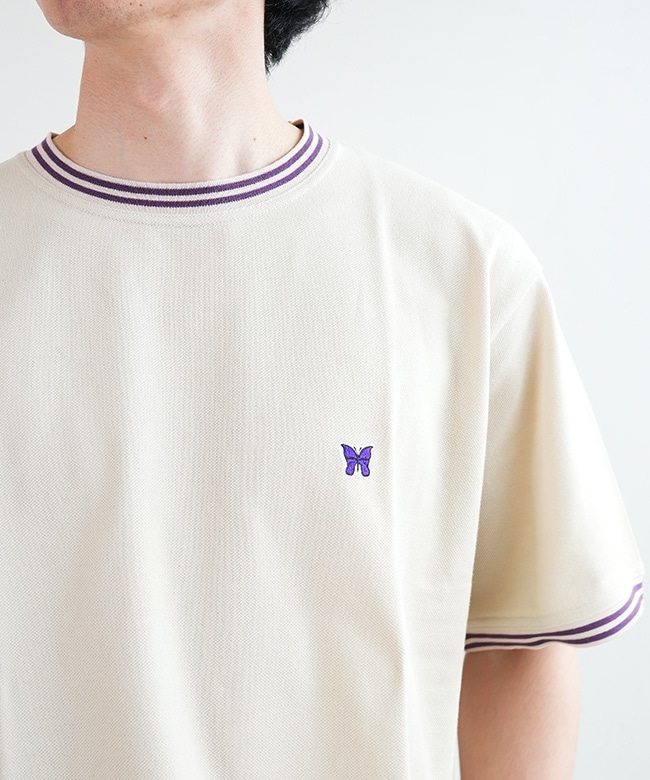 SALE 10%OFF】NEEDLES(ニードルズ)Ringer Tee - Cotton Pique リンガー