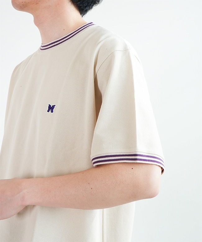 NEEDLES(ニードルズ)Ringer Tee - Cotton Pique リンガーTシャツ