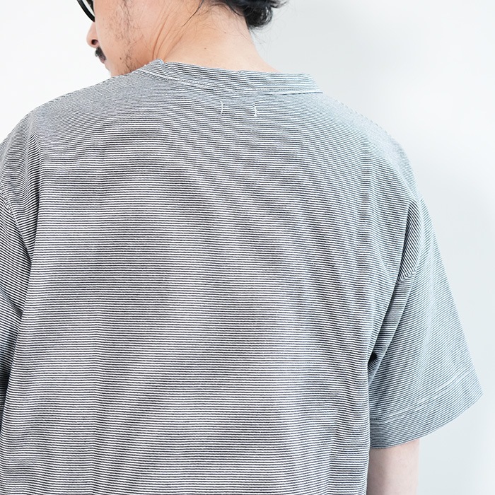 SALE 50%OFF】nanamica(ナナミカ) Micro Stripe Pocket Tee マイクロ