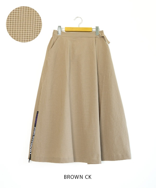 THOUSAND MILE(サウザンドマイル) WRAPPED SKIRT HIGH AIR