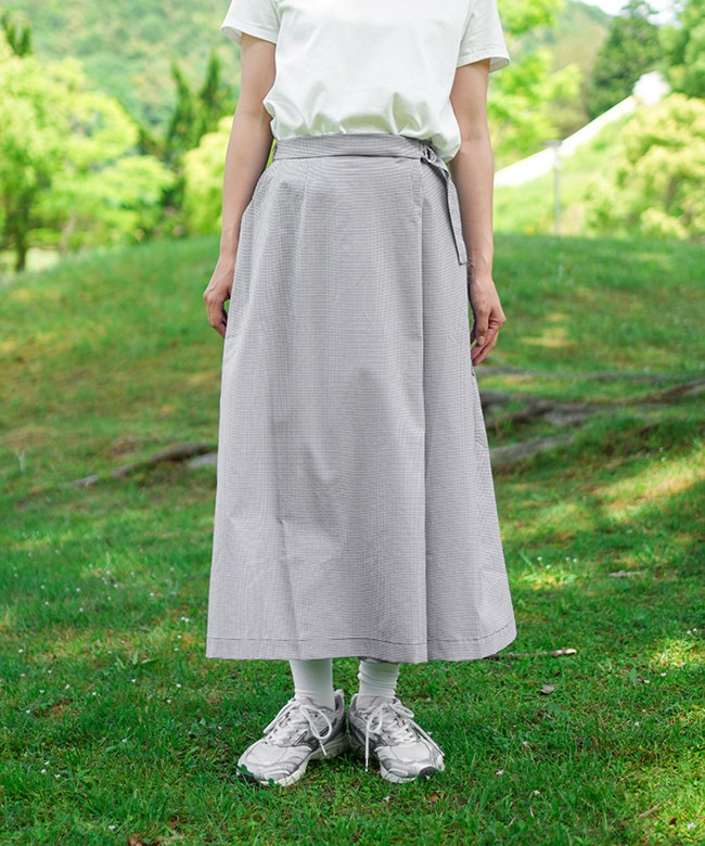 THOUSAND MILE(サウザンドマイル) WRAPPED SKIRT HIGH AIR