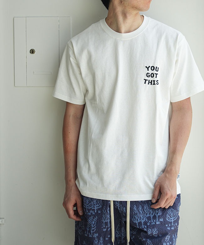 gym master(ジムマスター) 7.4oz YOU GOT THIS 刺繍TEE メンズ