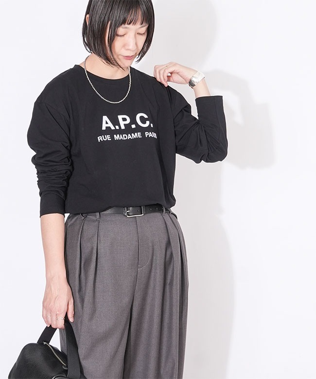 国内正規販売店】[25082193309]A.P.C.(アー・ペー・セー) JERSEY SEC