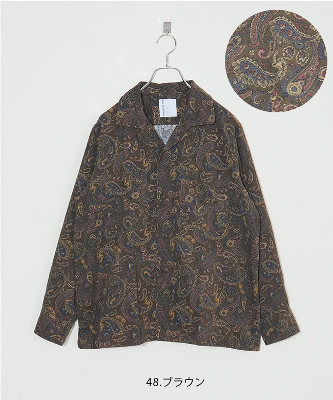 SALE 30%OFF】BRU NA BOINNE(ブルーナボイン) リデオコールシャツ