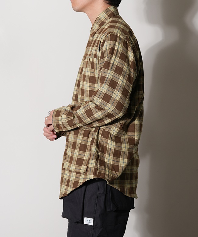 SF-242170]SASSAFRAS (ササフラス) Feel Sun Half / Cotton Wool