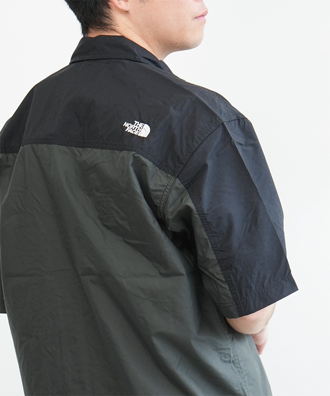 THE NORTH FACE ショートスリーブヌプシシャツ Ｌ THE NORTH FACE ノースフェイス シャツ ショートスリーブヌプシ
