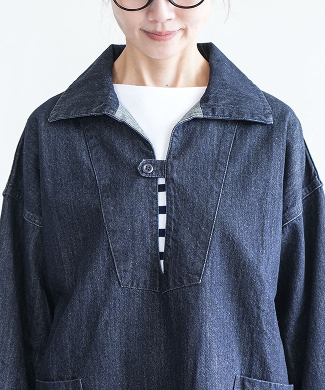 ◇[poche-dm-fsjk]solamonat poche(ソラモナポッシェ) デニム