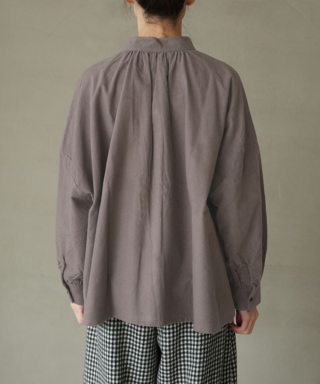 SALE 40%OFF】[SET-1091]SETTEN(セッテン) ネル起毛 ギャザーネック