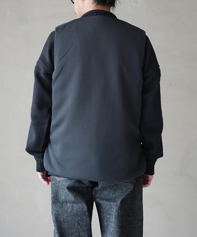 SALE 30%OFF】Curly&Co.(カーリー) DOTTED LINE KNIT VEST ニット