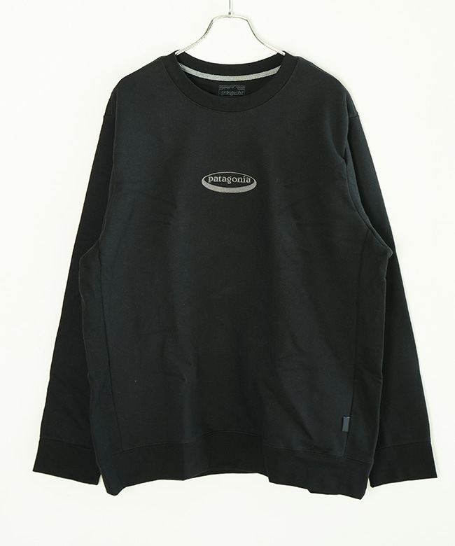 patagonia oval logo グレーブラック Tシャツ　rhythm Patagonia Women's '95 Oval Logo Oversized T-Shirt