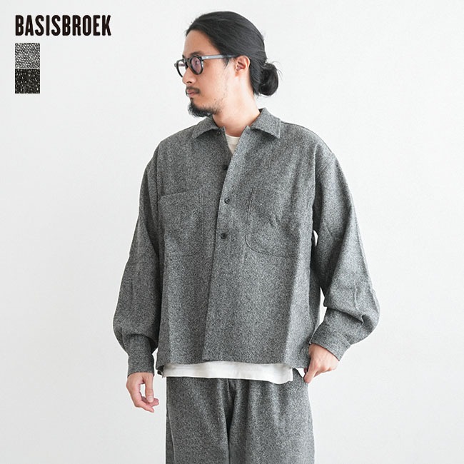 SALE 50%OFF】[BJ-70STW]BASISBROEK(バージスブルック) NEER/シャツ