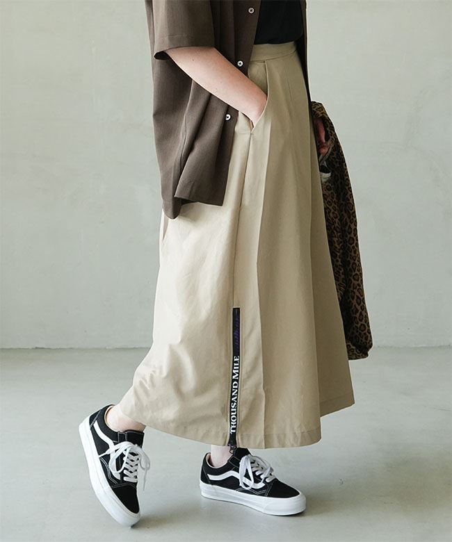 THOUSAND MILE(サウザンドマイル) WRAPPED SKIRT HIGH AIR