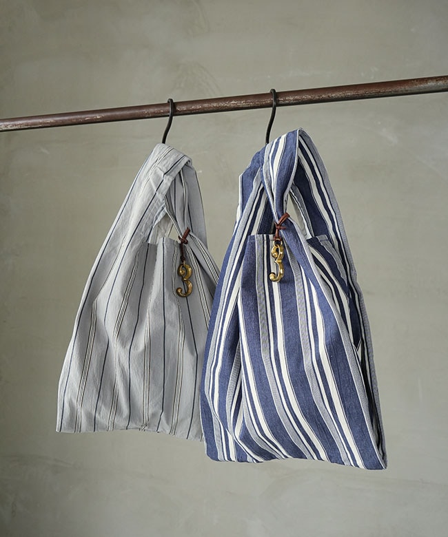 MC1522]MASTER&Co.(マスターアンドコー) GINGHAM CHECK COTTON TOTE