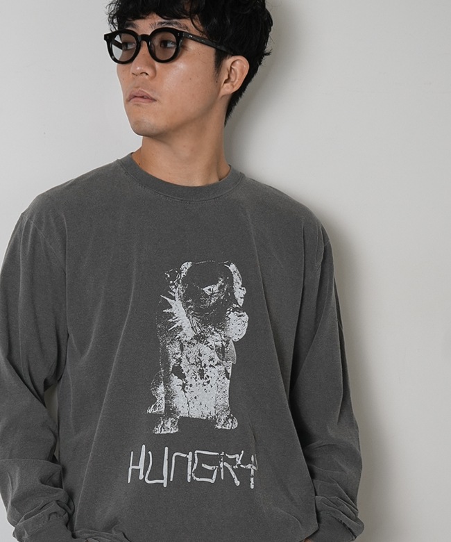 SALE 50%OFF】modem design(モデムデザイン) Pigment pit bull print