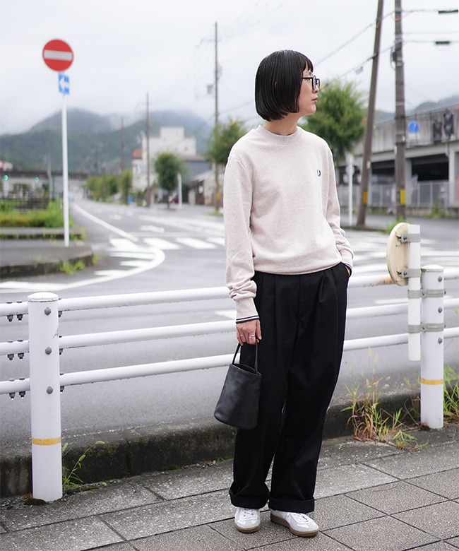 FRED PERRY クルーネックスウェット fred-m7535 FRED PERRY フレッドペリー クルーネックスウェット M7535