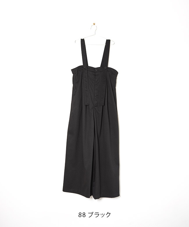 452-96051]CYNICAL(シニカル) 起毛ジャージータックサロペパンツ