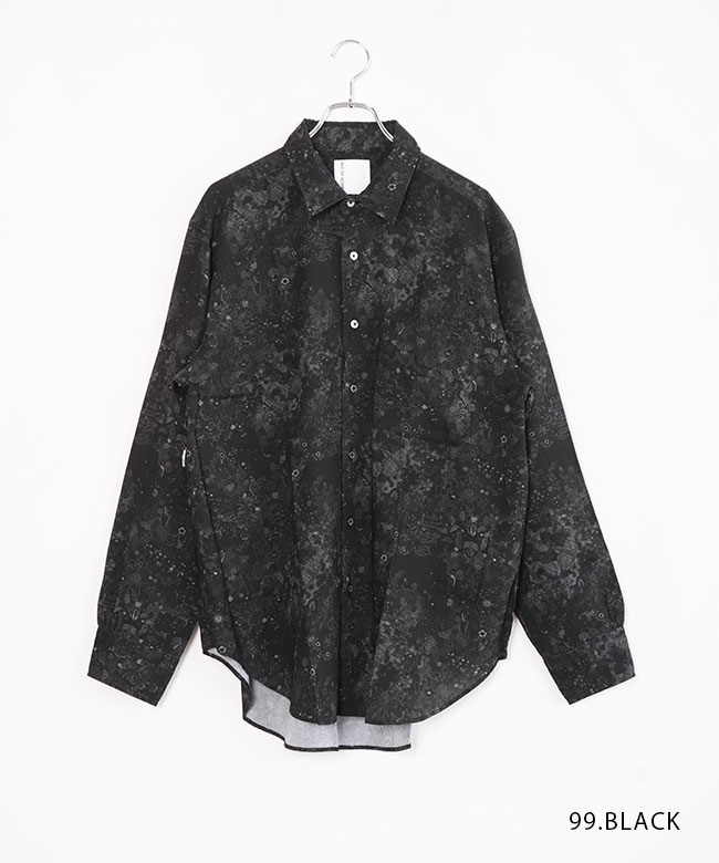 4582]BRU NA BOINNE(ブルーナボイン) DAY NIGHTシャツ メンズ