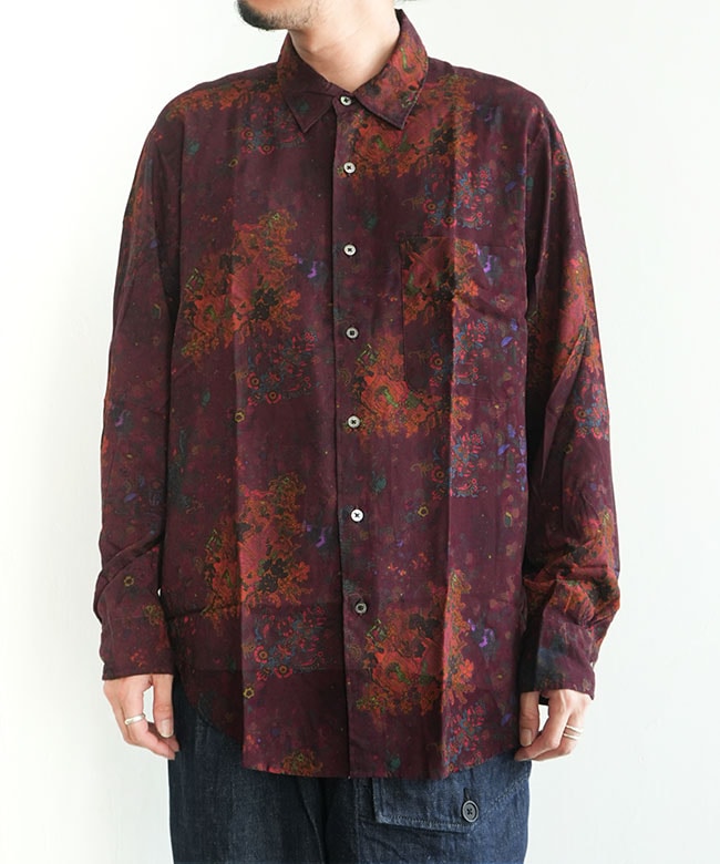 4582]BRU NA BOINNE(ブルーナボイン) DAY NIGHTシャツ メンズ