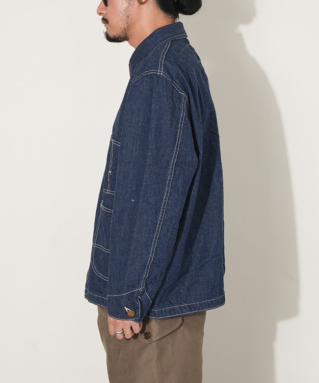 RN29373053]REMI RELIEF(レミレリーフ) 9.5ozネップDENIMカバーオール