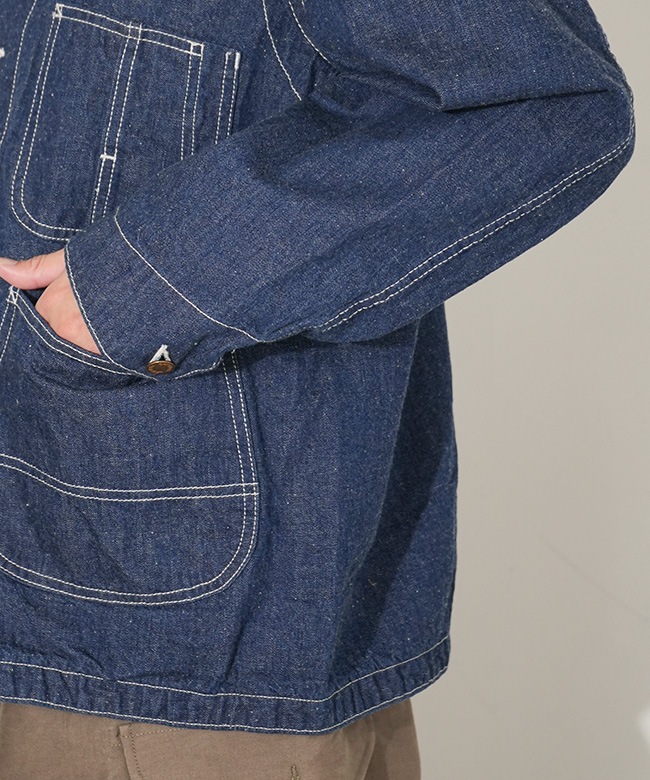 RN29373053]REMI RELIEF(レミレリーフ) 9.5ozネップDENIMカバーオール