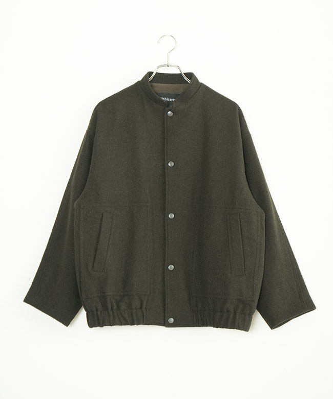 VC-2791]Veritecoeur(ヴェリテクール) ウールフラノブルゾン アウター